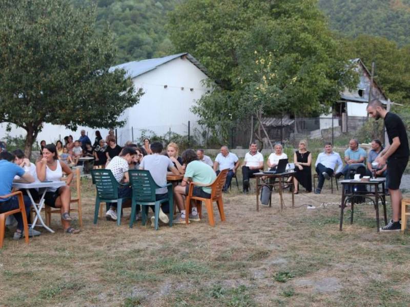 ბალნეოლოლოგიურ კურორტ ,,ლაშიჭალაში", ახალგაზრდული ღონისძიება შედგა